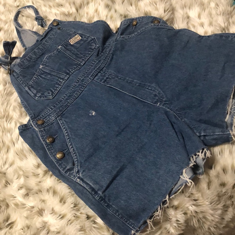 Overall Shorts